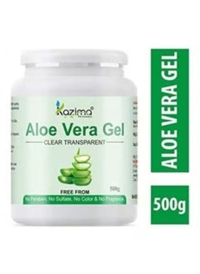 Buy Aloe Vera Gel Raw 500g in UAE