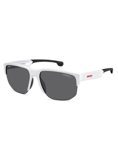 اشتري Men's UV Protection Rectangular Sunglasses - Carduc 028/S White Millimeter - Lens Size: 63 Mm في السعودية