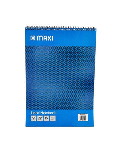 Buy Maxi Top Spiral Pad A4 70 Sheets, SP70A4 in UAE