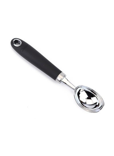 اشتري Home Pro Ice Cream Scoop With Handle Silver/Black في الامارات