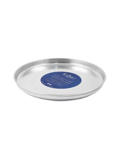 Buy Aluminium Pizza Tray 30 cm / 1 mm ,Silver ,Jordan in UAE