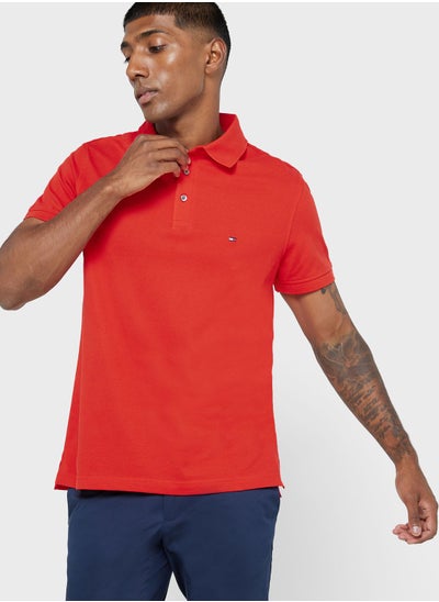 Buy Logo Slim Fit Polo in UAE