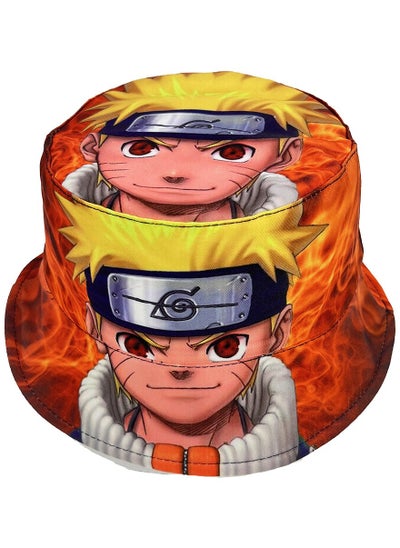 Buy Naruto Printed Casual Sunshade Fisherman's Hat in Saudi Arabia