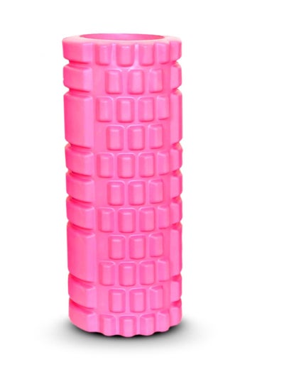 Buy High-Density Foam Roller for Exercise, Back, Legs, Physical Therapy | Best for Muscle Relief - Pink in UAE