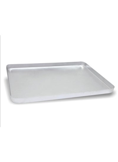 Buy Aluminium Shalllow Oven Biscut Tray 56cm X 42cm X 3cm in UAE