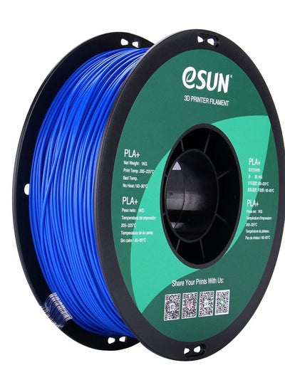 اشتري Esun 3D Printer Filament PLA+ 1.75 mm Dimensional Accuracy +/- 0.05 mm 1 Kg (2.2 lbs) Spool 3D Printing Material for 3D Printers – Blue في الامارات