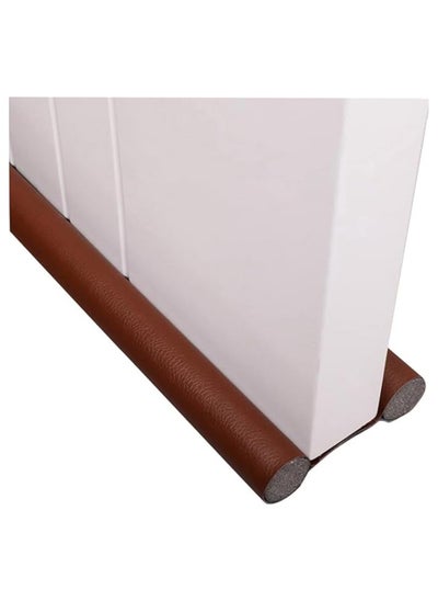 Buy Under Door Draft Stopper Guard BROWN in UAE