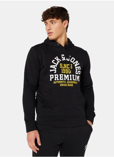 اشتري Slogan Print Hoodie في الامارات