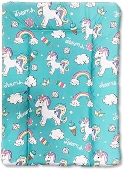 Buy Komkom baby changing mat patterned/unicorn 1 piece in Egypt