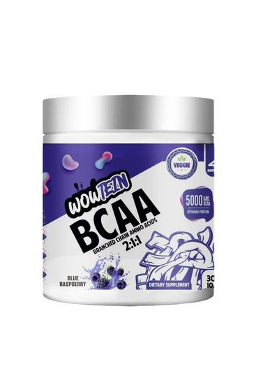 Buy Wowtein BCAA, Icy Blue Raz, 300 Gm in Saudi Arabia