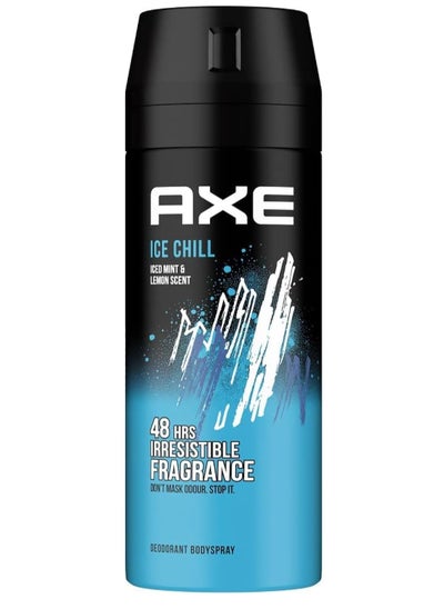 Buy AXE Men Body Spray Deodorant Ice Chill 150ml in UAE