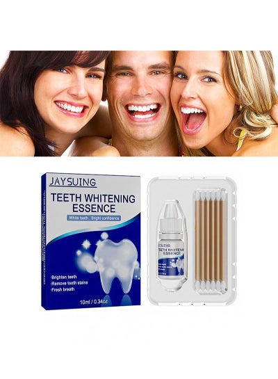 Teeth Whitening Essence-Plant Extracts-Teeth Whitening, Plaque Whitening  Teeth Care Essence-Natural Whitening Essence with Cotton Swabs（10ml） price  in Saudi Arabia, Noon Saudi Arabia