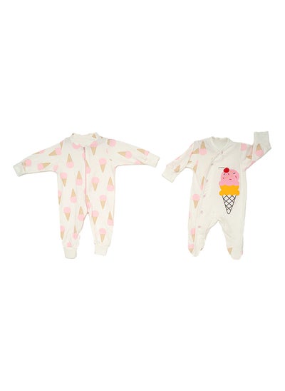 Buy Baby Jumpsuits Long Sleeves 2 pcs Interlock in Egypt