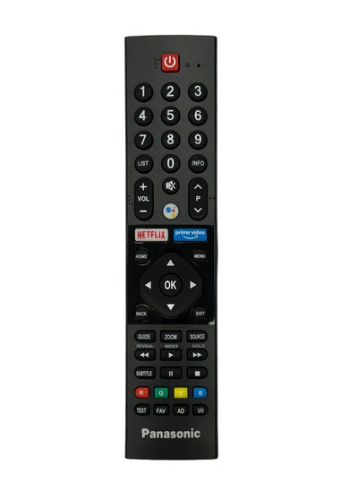 Buy Replacement Remote Control Compatible for Panasonic Smart TV Voice Supported Panasonic Smart TV Remote Controller in UAE