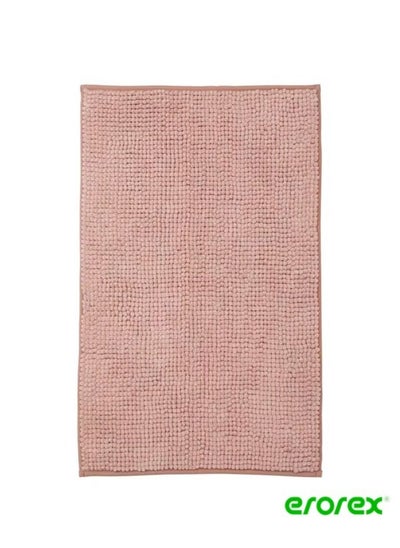 Buy Bath mat light pink 50x80 cm in Saudi Arabia