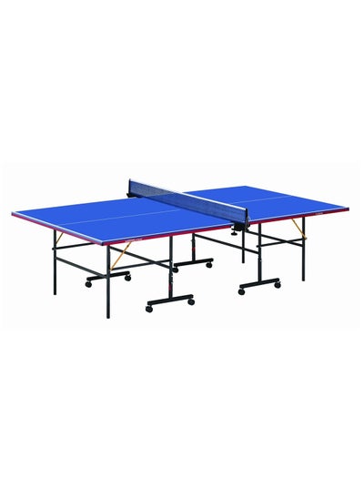 Buy Table Tennis Ping Pong Table Foldable Indoor With Post And Net in UAE