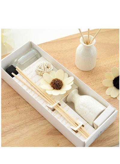 Buy Rose Fragrance Reed Diffuser Aromatherapy Essential Oil in UAE