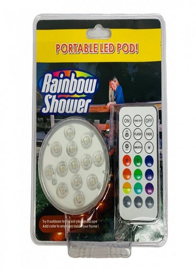 Buy Portable LED Rainbow Shower Pod - waterproof in Egypt