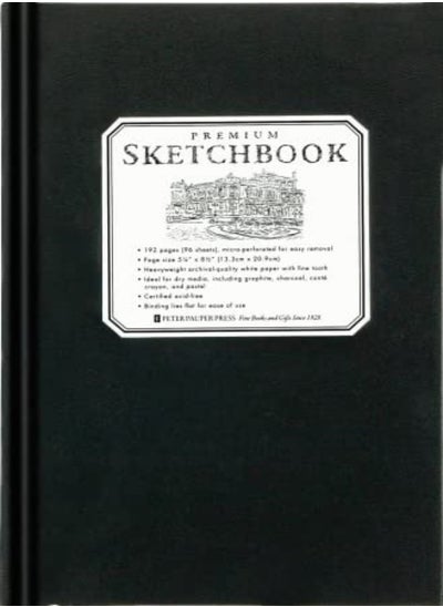 Buy Sm Premium Sketchbook by Peter Pauper Press, Inc Paperback in UAE