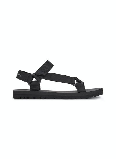 Buy Men's Webbing Sandals -  polyester webbing upper, Black in Saudi Arabia