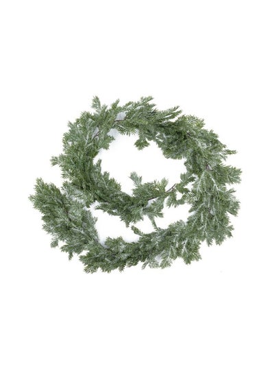 Buy Gulf Flowers Christmas Garland – Ice Finish Decoration for Tree & Holiday Decor in UAE