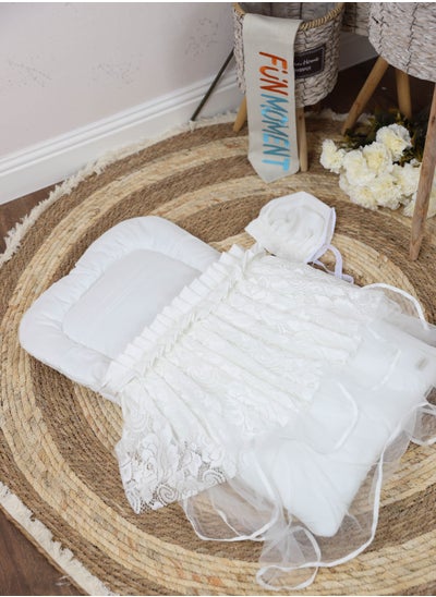 Buy Newborns dressed in luxurious lace and cotton from the inside in UAE