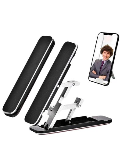 اشتري BILLS Kickstand for Phone, Portable Mobile Phone Stand, Cell Phone Holder, Smartphone stand, Multi-Angle Mobile Stand, Slim and Foldable Stand for phone, Compatible with all phone types في الامارات