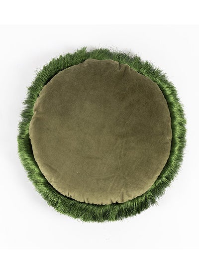 Buy Grace Filled Cushion, Winter Green - 40 cm in UAE