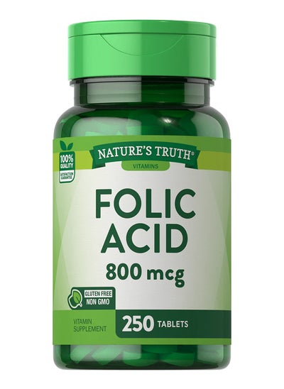 Buy Folic Acid 800 Mcg, 250 Tablets in Saudi Arabia