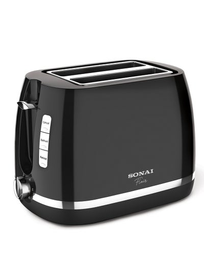 Buy Sonai SH-1820 Toaster-Flair 870 Watt – Black SH-1820 Toaster-Flair 870 Watt – White in Egypt