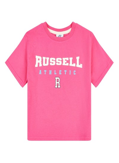 اشتري Russell Atheltic Girls Fitted T Shirt في الامارات