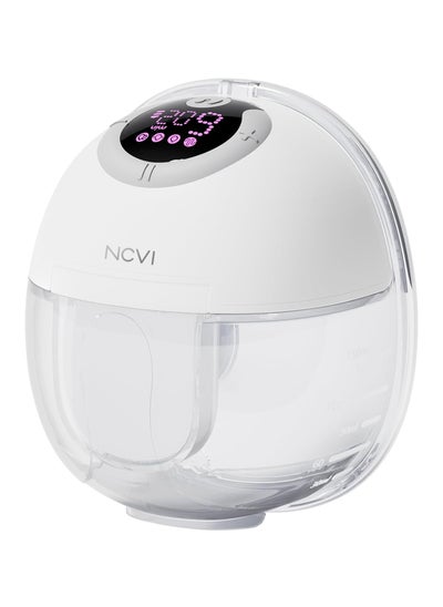 Buy NCVI Breast Pump Hands Free, Wearable Pumps S32 for Breastfeeding, Electric Breast Pump with 4 Modes & 9 Levels, Wireless Portable Breast Pump with LCD Display, 24mm Flange, Quiet & Discreet in Saudi Arabia