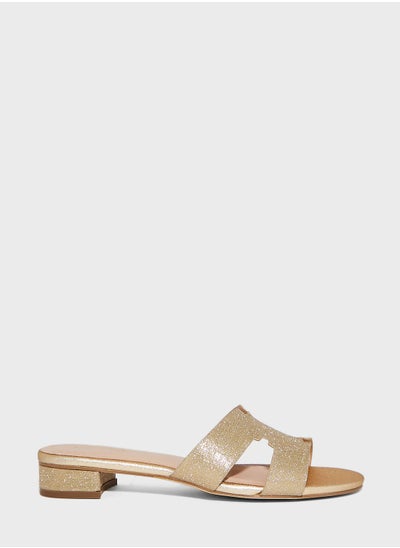 اشتري Mule Capra Low Heel Sandals في الامارات