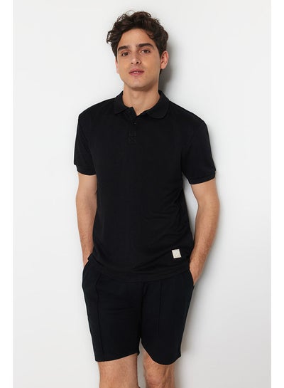 Buy Man Polo T-Shirts Black in Egypt