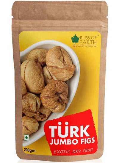 Buy 200gm Jumbo Turkish Figs, Exotic Dry Fruit For Great Health and taste Vitamins and Minerals Rich in UAE