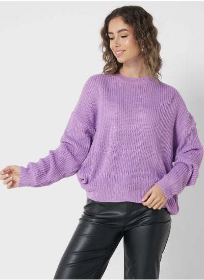 Buy Chunky Cable Knit Sweater in UAE