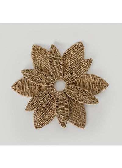 اشتري Belmonte Seagrass Flower Wall Decor 60 cm في الامارات