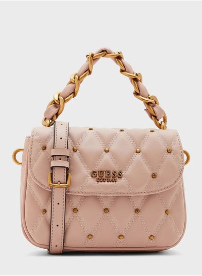 Buy Guess Original Wanita - Triana Flap Shoulder Bag in UAE