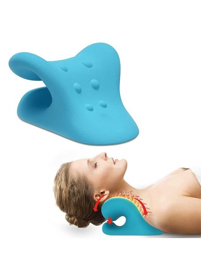 Buy Portable  Orthopedic Cervical Neck Pillow  Neck and Shoulder Relaxer in Saudi Arabia