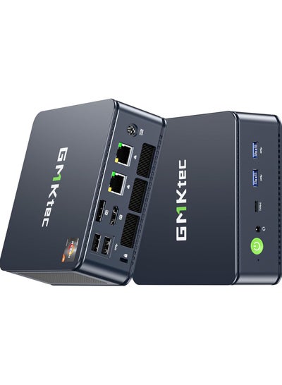 Desktop Ultracompact Mini PC 5700U, NucBox M5 Pro Dual NIC 2.5G Windows ...