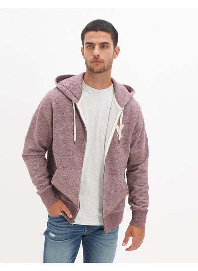 Buy AE Graphic Heather Zip-Up Hoodie in Egypt