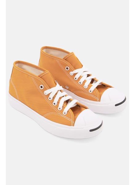 Buy Women Jack Purcell Mid Saf Lace Up Casual Shoes, Yellow/White in UAE