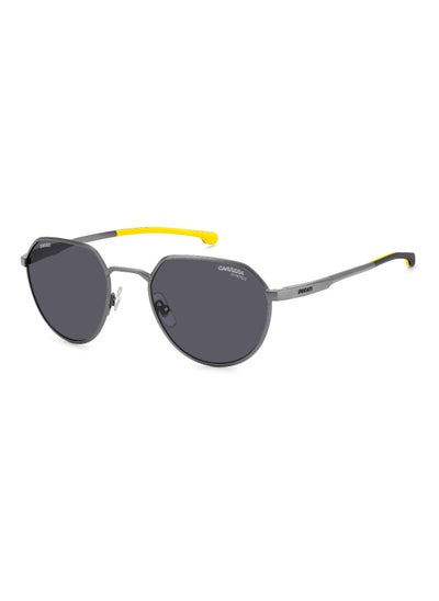 Buy Men's Uv Protection Round Shape Alluminium Sunglasses Carduc 036/S Grey 46 - Lens Size: 45.7 Mm - Mtdk Ruth in Saudi Arabia