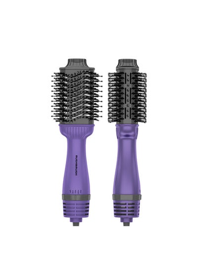 Buy V3 Pro Purple Ionic technology Hair Brush 1400W With 4 Heat And 3 Speeds in Egypt