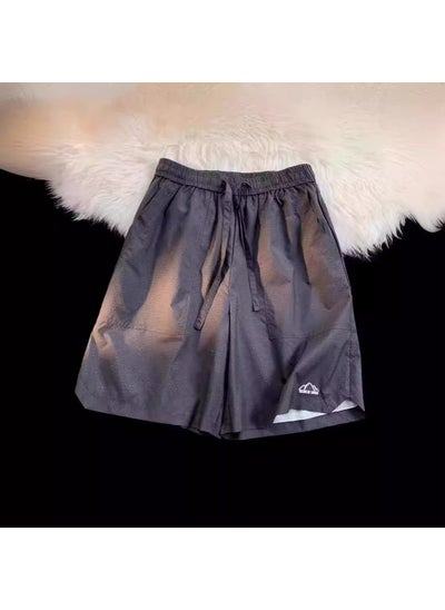 Buy Retro Breathable Mesh Basketball Shorts for Men Black in Saudi Arabia