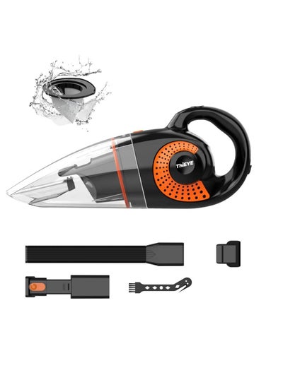 اشتري Handheld Vacuum Cordless Handheld Vacuum Cleaner Rechargeable 13000 Pa Strong Suction For Home Office and Car في الامارات