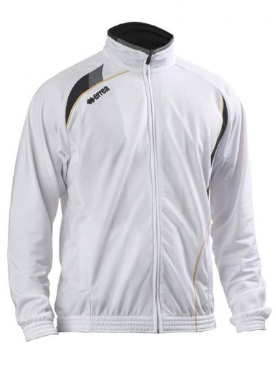 Buy Errea Davenport Zip Front Jacket for Juniors, Size 34, White in Saudi Arabia