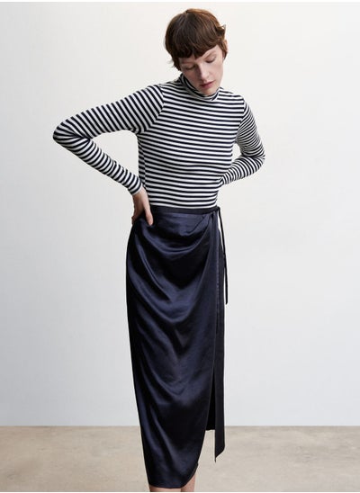 Buy Wrap Midi Skirt in Saudi Arabia