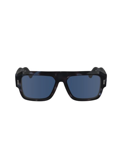 اشتري FULL RIM ACETATE MODIFIED RECTANGLE CALVIN KLEIN SUN CK24501S  5615 (460) BLUE HAVANA في الامارات