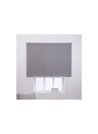 Buy Kristen Cordless Spring Roller Blind 180x195cm Grey in UAE